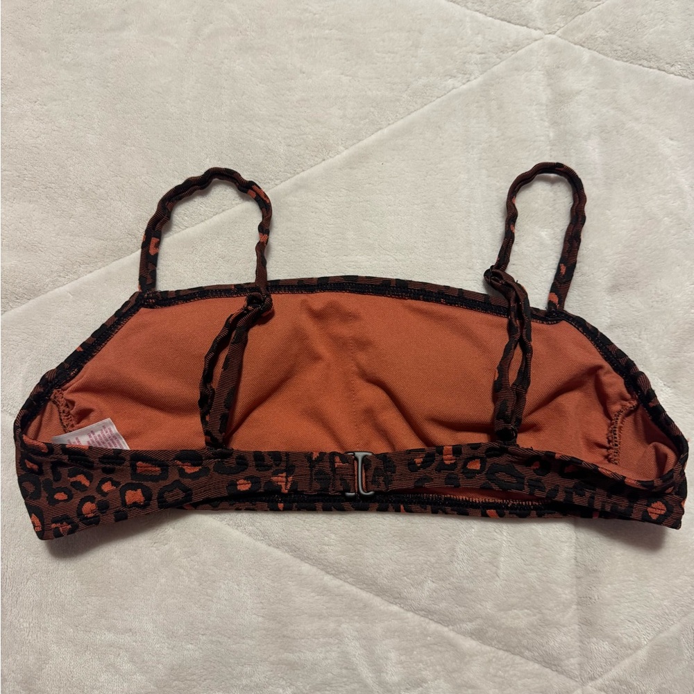 Leopard Print Bikini Top - Picture 2 of 3